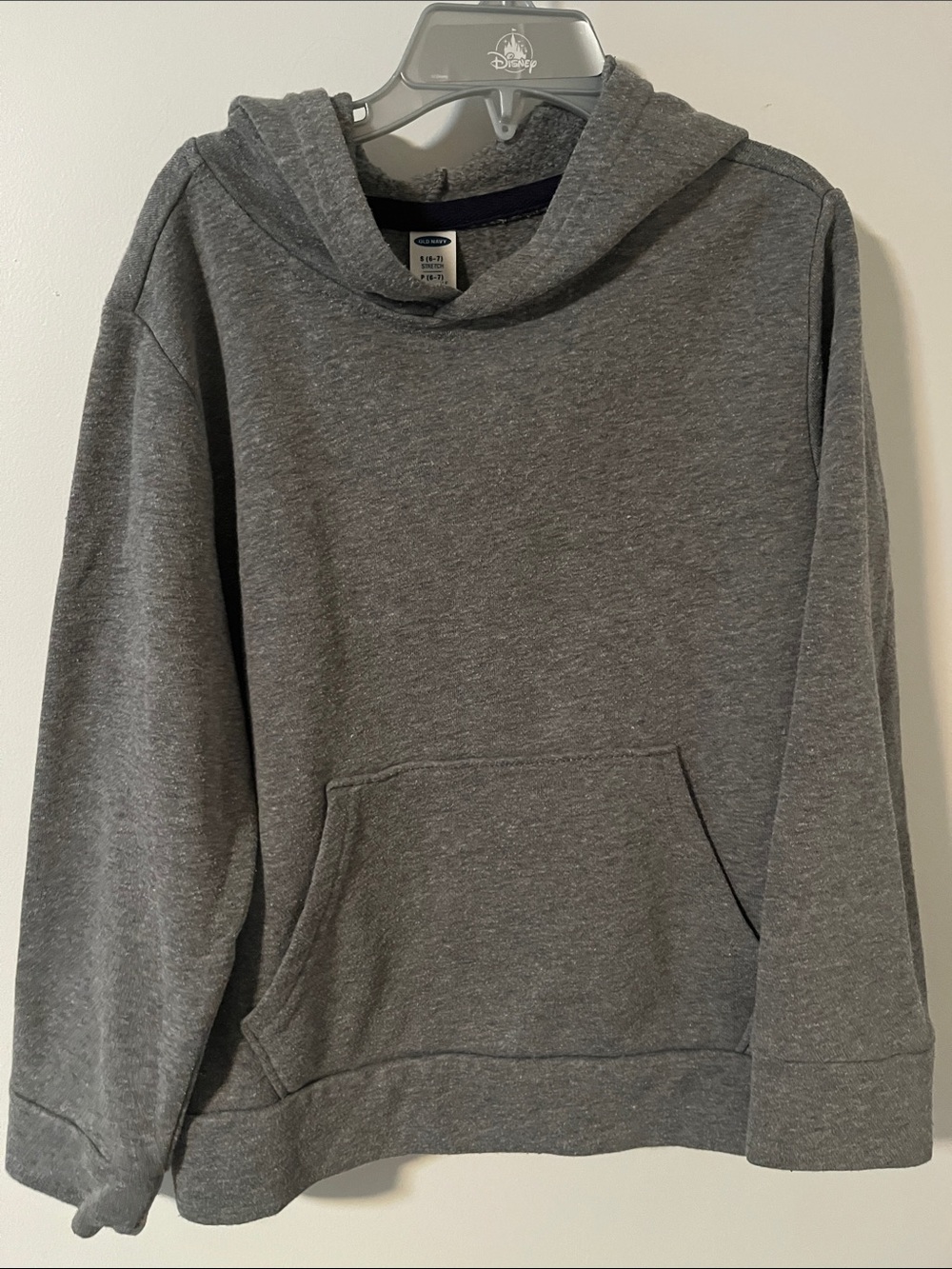 Old Navy Men's Heather Gray Pullover Hoodie